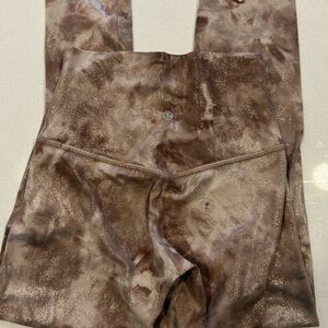 Lululemon high rise align leggings size 2 23 inch